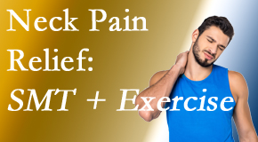 Rosenberg Wellness Center offers a pain-relieving treatment plan for neck pain that combines exercise and spinal manipulation with Cox Technic.