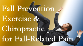 Rosenberg Wellness Center presents new research on fall prevention strategies and protocols for fall-related pain relief.