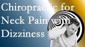 Rosenberg Wellness Center describes the connection between neck pain and dizziness and how chiropractic care can help. 