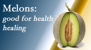 Rosenberg Wellness Center shares how nutritiously good melons can be for our chiropractic patients’ healing and health.