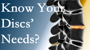 Your New York City chiropractor knows all about spinal discs and what they need nutritionally. Do you?