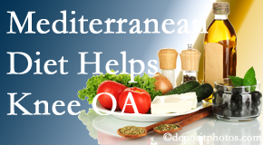 Rosenberg Wellness Center shares recent research about how good a Mediterranean Diet is for knee osteoarthritis as well as quality of life improvement.