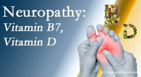 Rosenberg Wellness Center shares new research on new nutritional approaches to dealing with neuropathic pain like vitamins B7 and D.