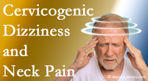 Rosenberg Wellness Center understands that there may be a link between neck pain and dizziness and offers potentially relieving care.