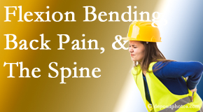 Rosenberg Wellness Center helps workers with their low back pain due to forward bending, lifting and twisting.