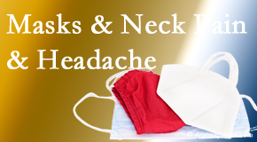 Rosenberg Wellness Center presents research on how mask-wearing may trigger neck pain and headache which chiropractic can help alleviate. 