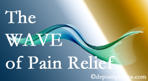 Rosenberg Wellness Center rides the wave of healing pain relief with our back pain and neck pain patients. 