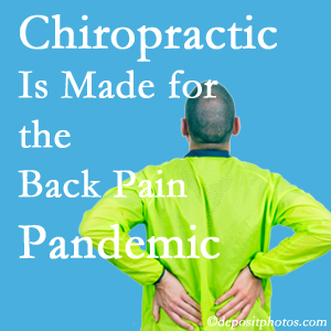 New York City chiropractic care at Rosenberg Wellness Center is well-equipped for the pandemic of low back pain. 