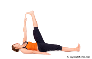 New York City sciatica exercise: hamstring stretch