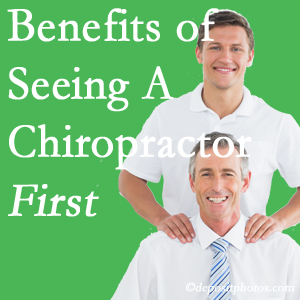 Getting New York City chiropractic care at Rosenberg Wellness Center first may lessen the odds of back surgery need and depression.