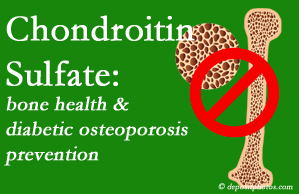 Rosenberg Wellness Center presents new research on the benefit of chondroitin sulfate for the prevention of diabetic osteoporosis and support of bone health.