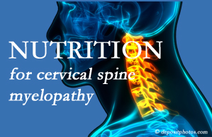 Rosenberg Wellness Center shares the nutritional factors in cervical spine myelopathy in its development and management.