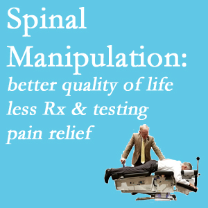 The New York City chiropractic care provides spinal manipulation which research is describing as beneficial for pain relief, better quality of life, and reduced risk of prescription medication use and excess testing.