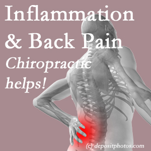 The New York City chiropractic care provides back pain-relieving treatment that is shown to reduce related inflammation as well.