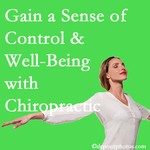 Using New York City chiropractic care as one complementary health alternative improved patients sense of well-being and control of their health.