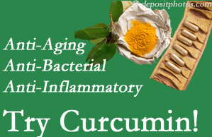 Pain-relieving curcumin may be a good addition to the New York City chiropractic treatment plan. 