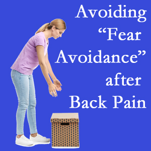 New York City chiropractic care encourages back pain patients to not give into the urge to avoid normal spine motion once they are through their pain.