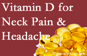 New York City neck pain and headache may benefit from vitamin D deficiency adjustment.