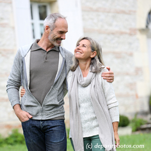 image of New York City happy couple with relief of failed back surgical syndrome back pain