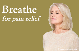 Rosenberg Wellness Center presents how impactful slow deep breathing is in pain relief.